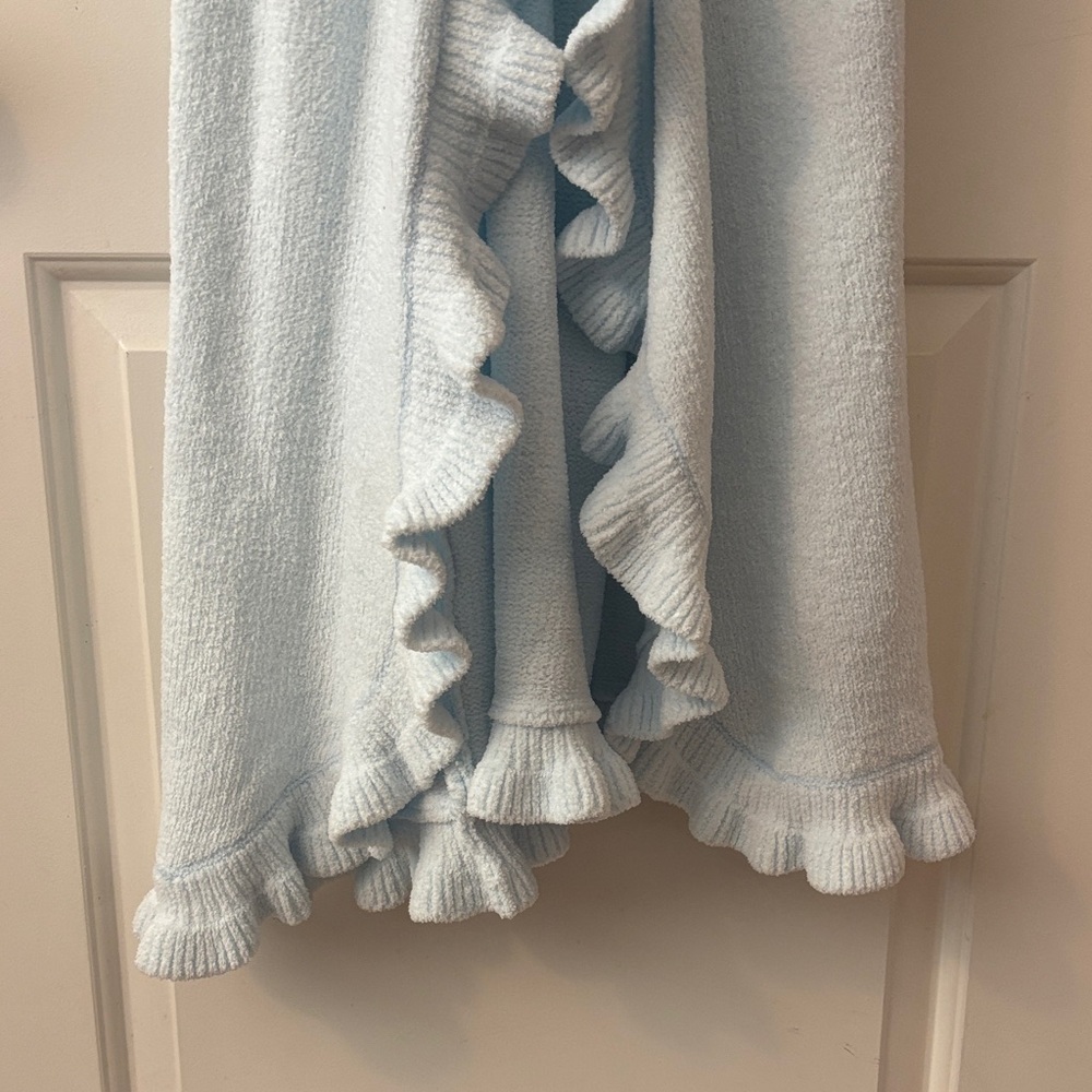 Softies Ruffled Chenille Robe - Large - Picture 4 of 8